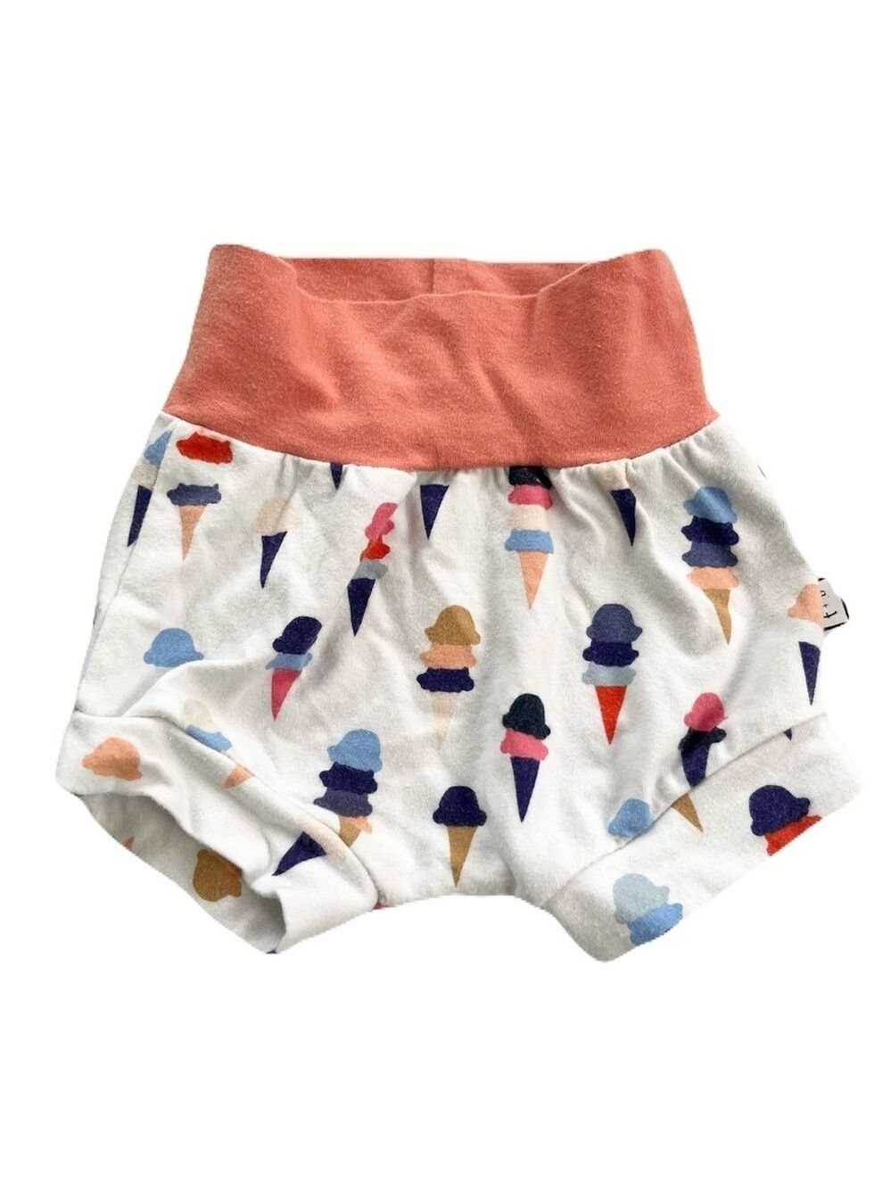 Ice Cream Print Kids Shorts